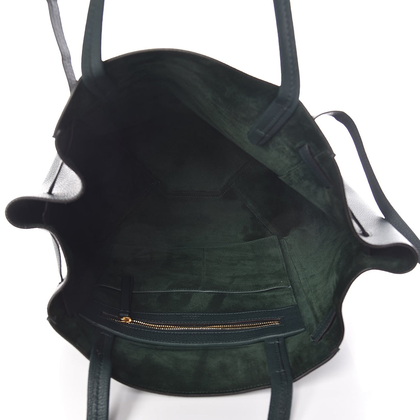 Soft Grained Calfskin Small Belt Cabas Phantom Amazone