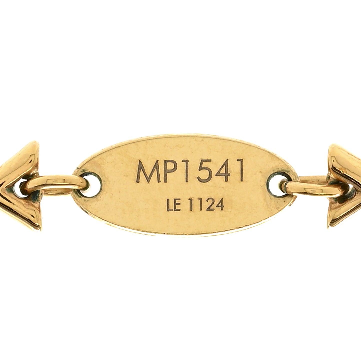 Petit Essential V Chain Necklace Gold