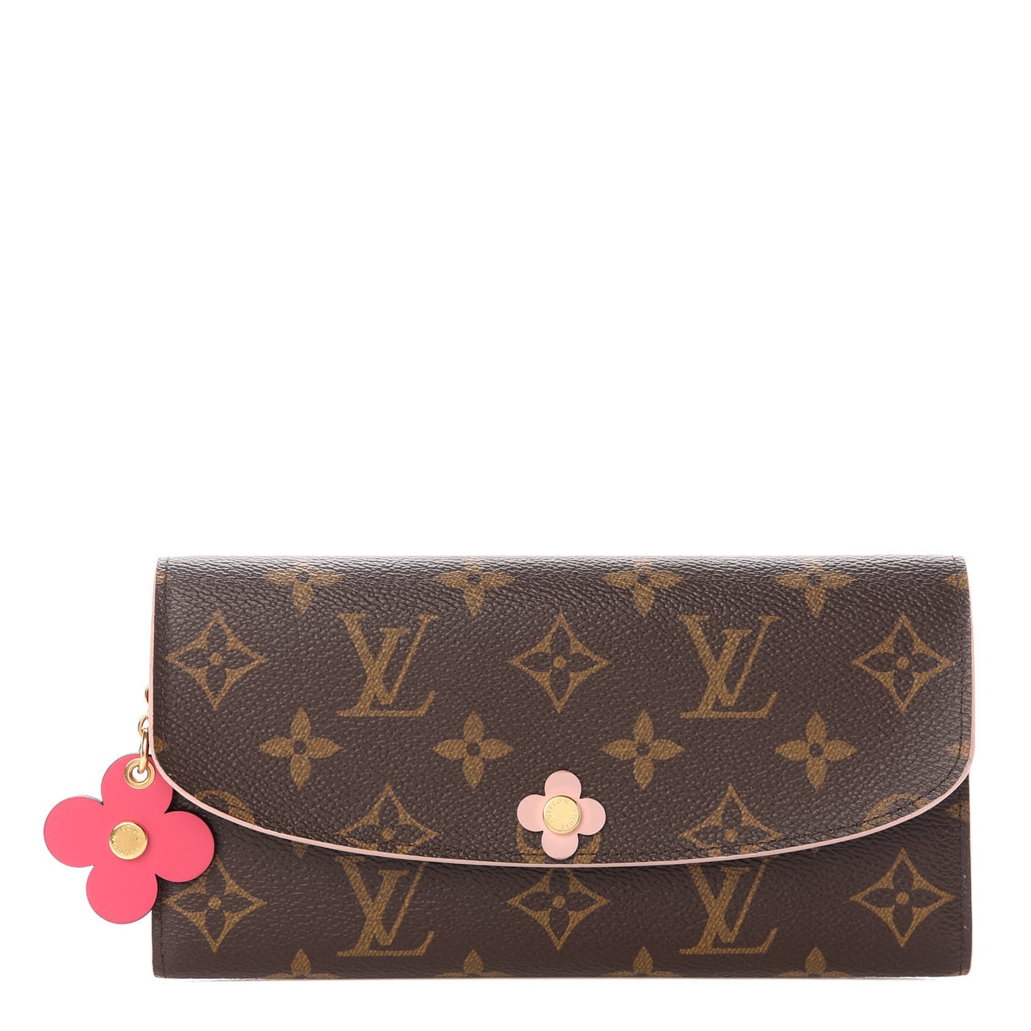 Monogram Bloom Flower Emilie Wallet