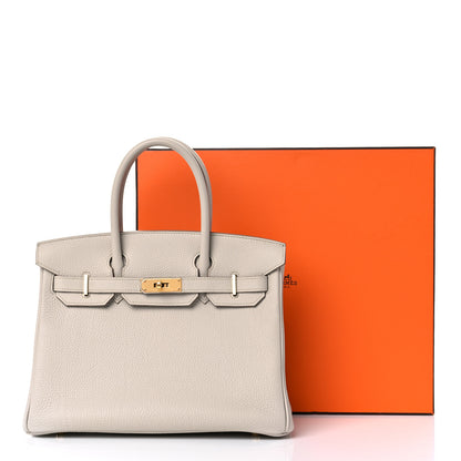 Hermes Togo Birkin 30 Craie 30 of 30