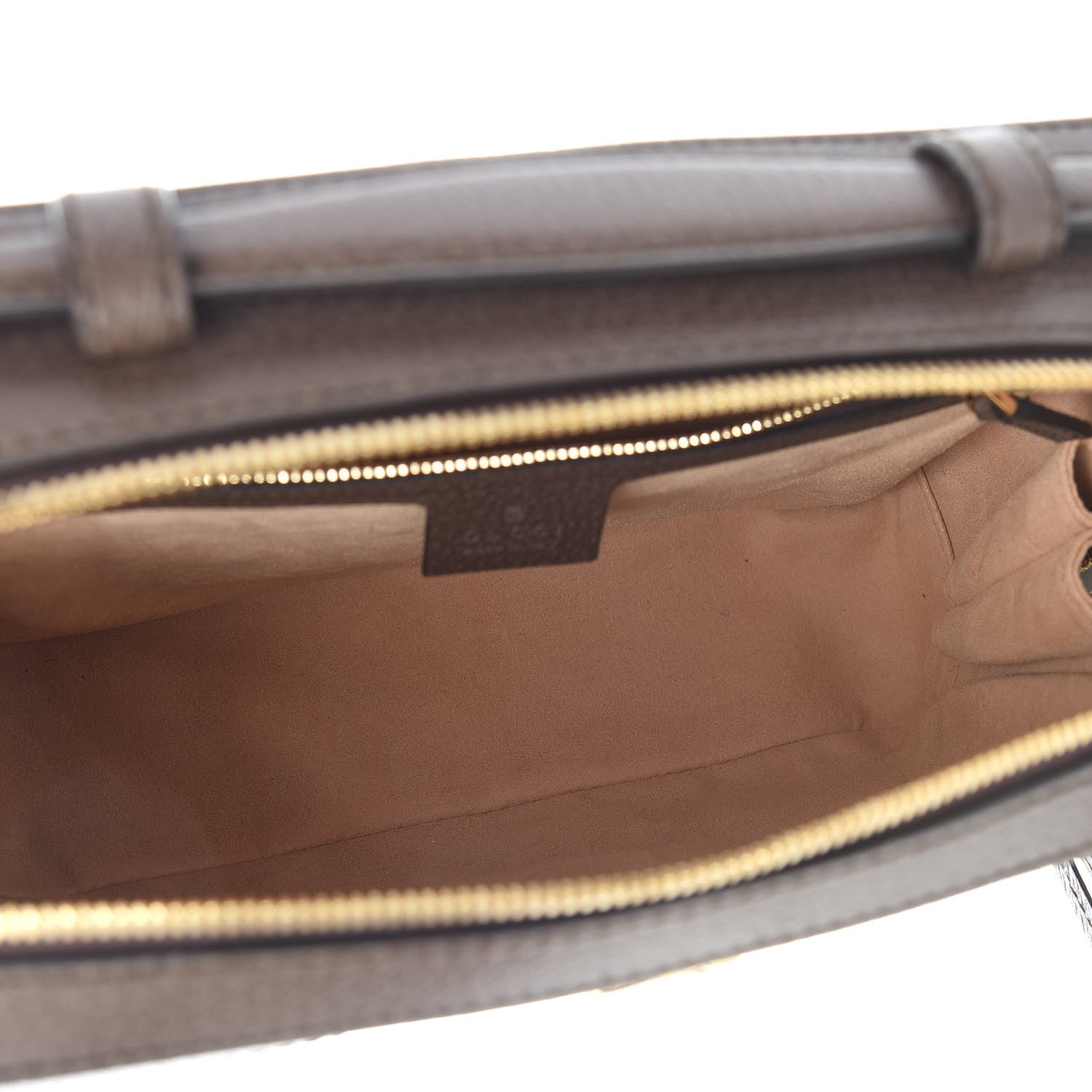 Gucci GG Supreme Monogram Web Small Ophidia Top Handle Shoulder Bag Brown 5 of 10