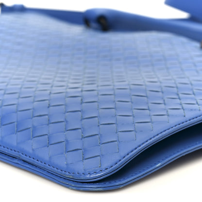 Bottega Veneta Nappa Intrecciato Briefcase Blue 12 of 12