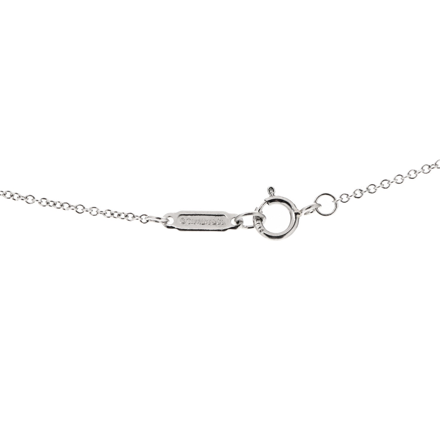 Tiffany Platinum Diamond Medium Victoria Necklace 4 of 5