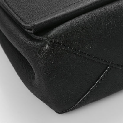 Louis Vuitton Calfskin Lockme II Chain Bag BB Black 7 of 9