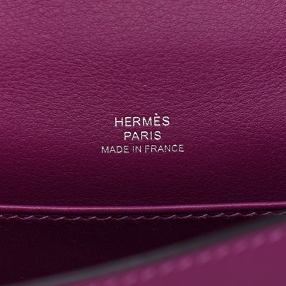 Hermes Swift Kelly Pochette Clutch Anemone 6 of 9