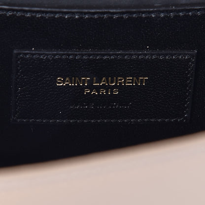 Saint Laurent Grain De Poudre Medium Monogram Kate Satchel Nude Powder 6 of 10