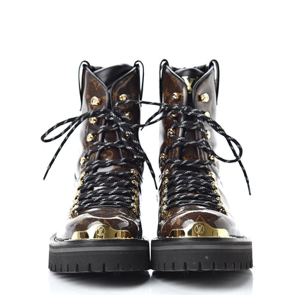 Louis Vuitton Monogram Glaze Mens Outland Ankle Boots 9 Ebene 2 of 7