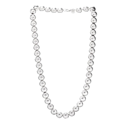 Tiffany Sterling Silver 10mm HardWear Ball Necklace 3 of 4