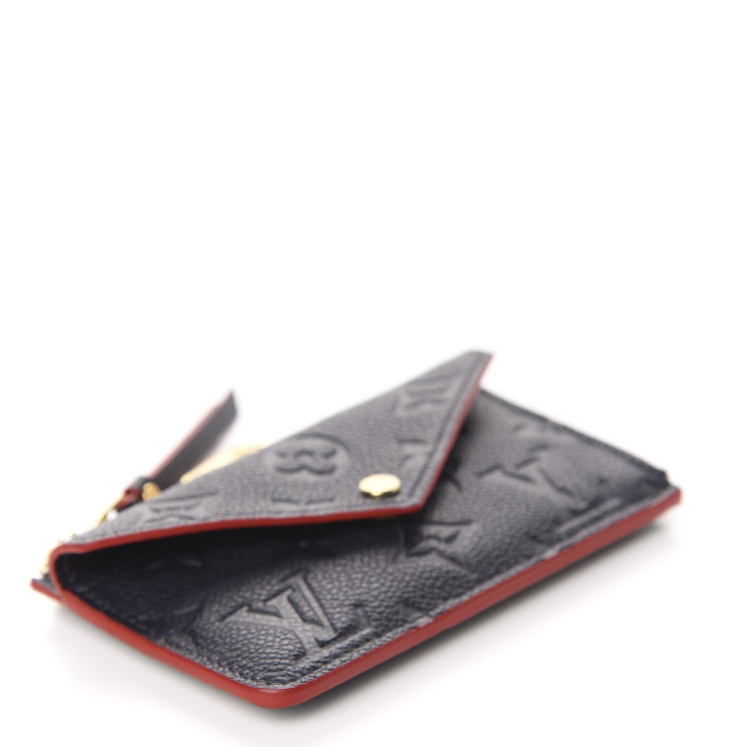 Louis Vuitton Empreinte Recto Verso Card Holder Marine Rouge 4 of 8