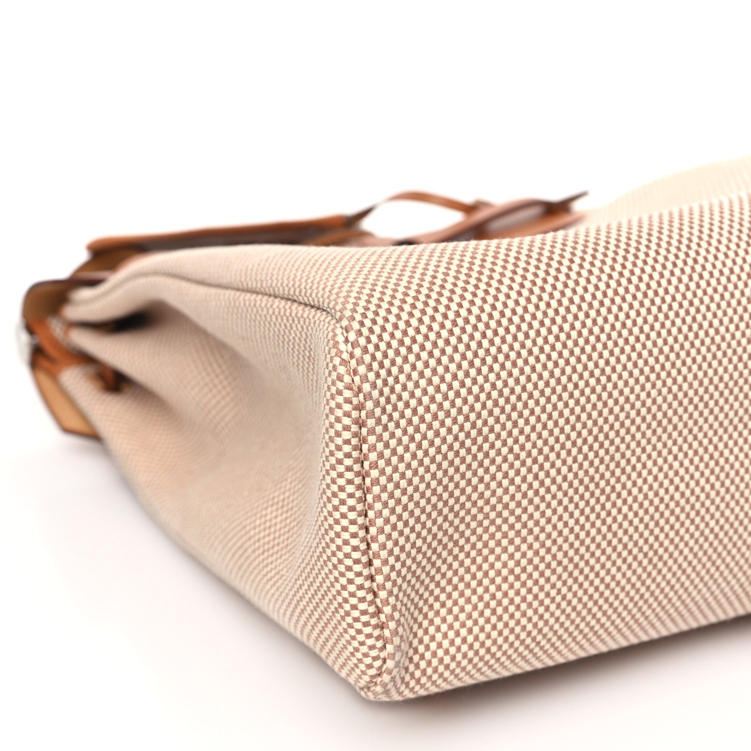 Hermes Vache Hunter Criss Viking Herbag a Dos Retourne Backpack Ecru Beige Naturel 10 of 12