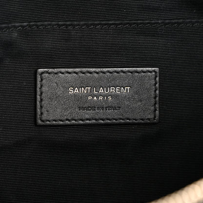 Saint Laurent Grain De Poudre Monogram Belt Bag Black 6 of 15