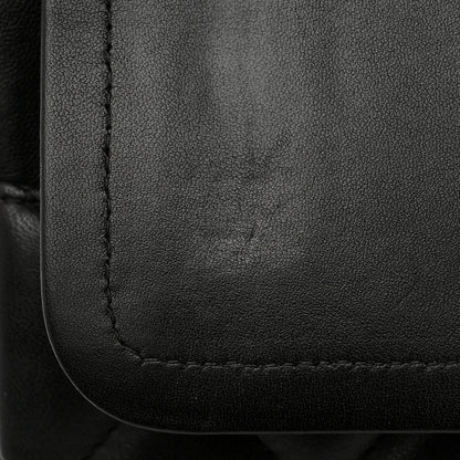 Chanel Lambskin Quilted Maxi Double Flap Black 11 of 11