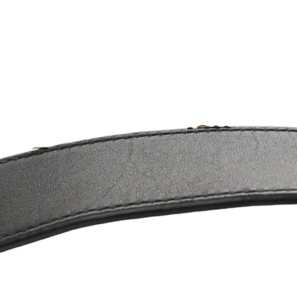 Gucci Calfskin Matelasse GG Marmont Belt Bag 75 30 Black 12 of 14