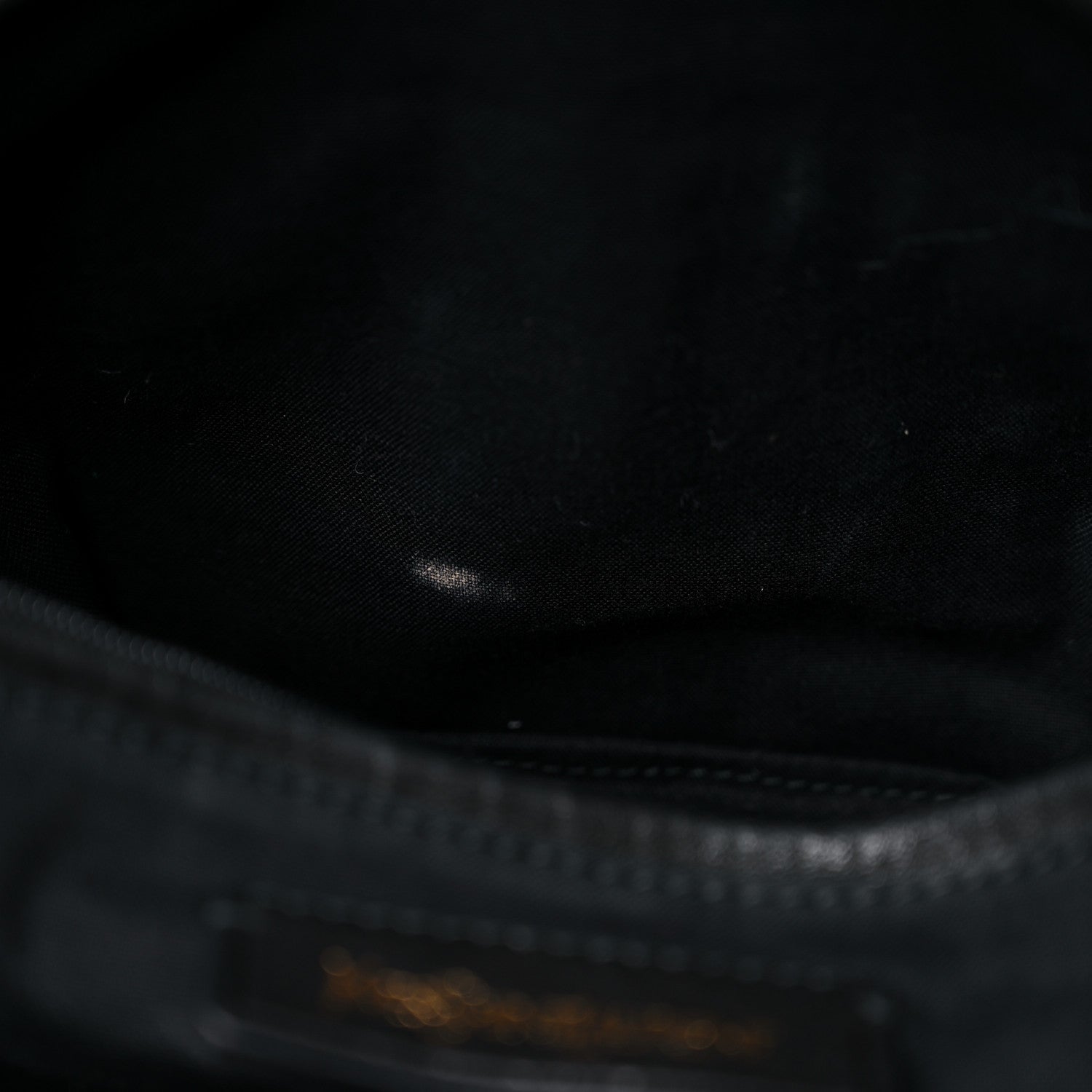 Saint Laurent Sheepskin Medium Cabas ChYc Black 12 of 22