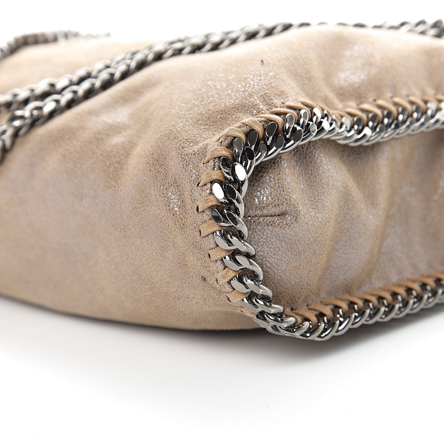 Stella McCartney Shaggy Deer Small Falabella Tote Taupe 7 of 8