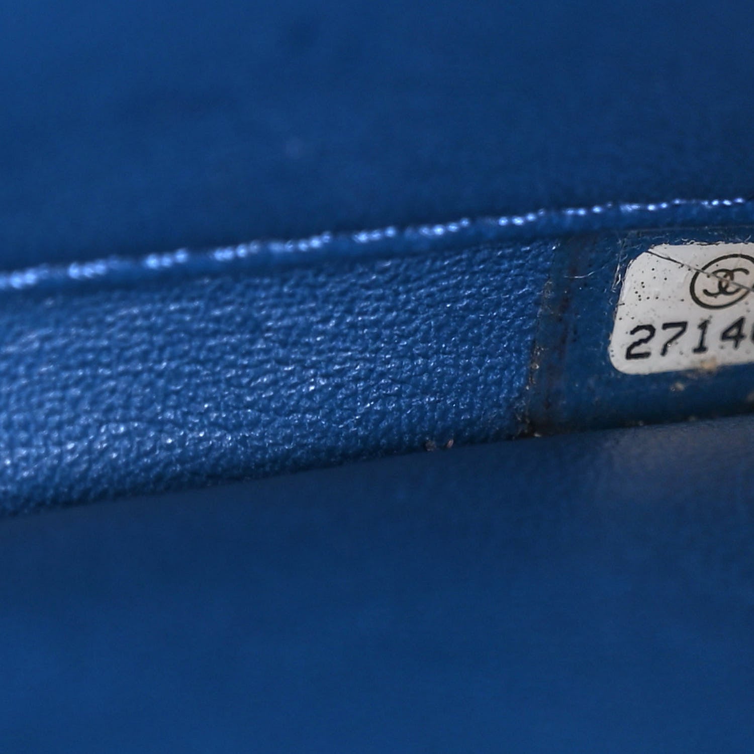Chanel Calfskin Small Trendy CC Dual Handle Flap Bag Blue 7 of 21