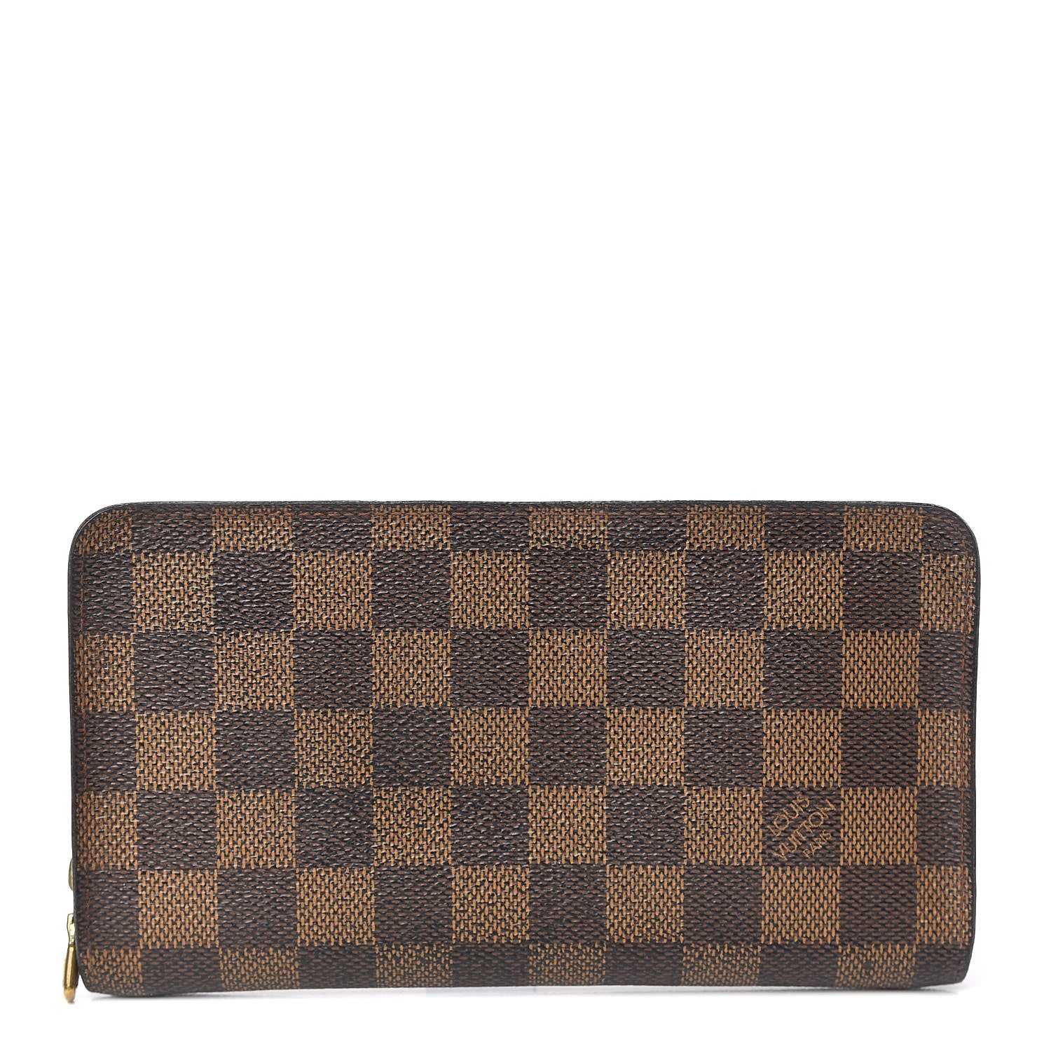 Louis Vuitton Damier Ebene Porte-Monnaie Zippy Wallet 1 of 9