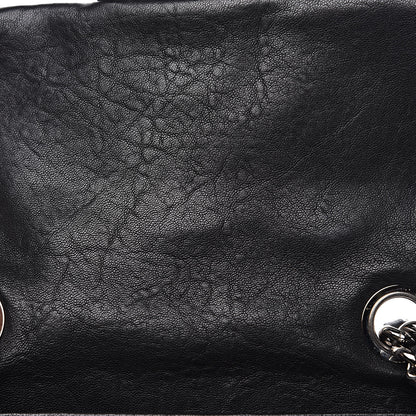 Chanel Washed Lambskin Quilted Mini Chain Around Flap Black 11 of 12