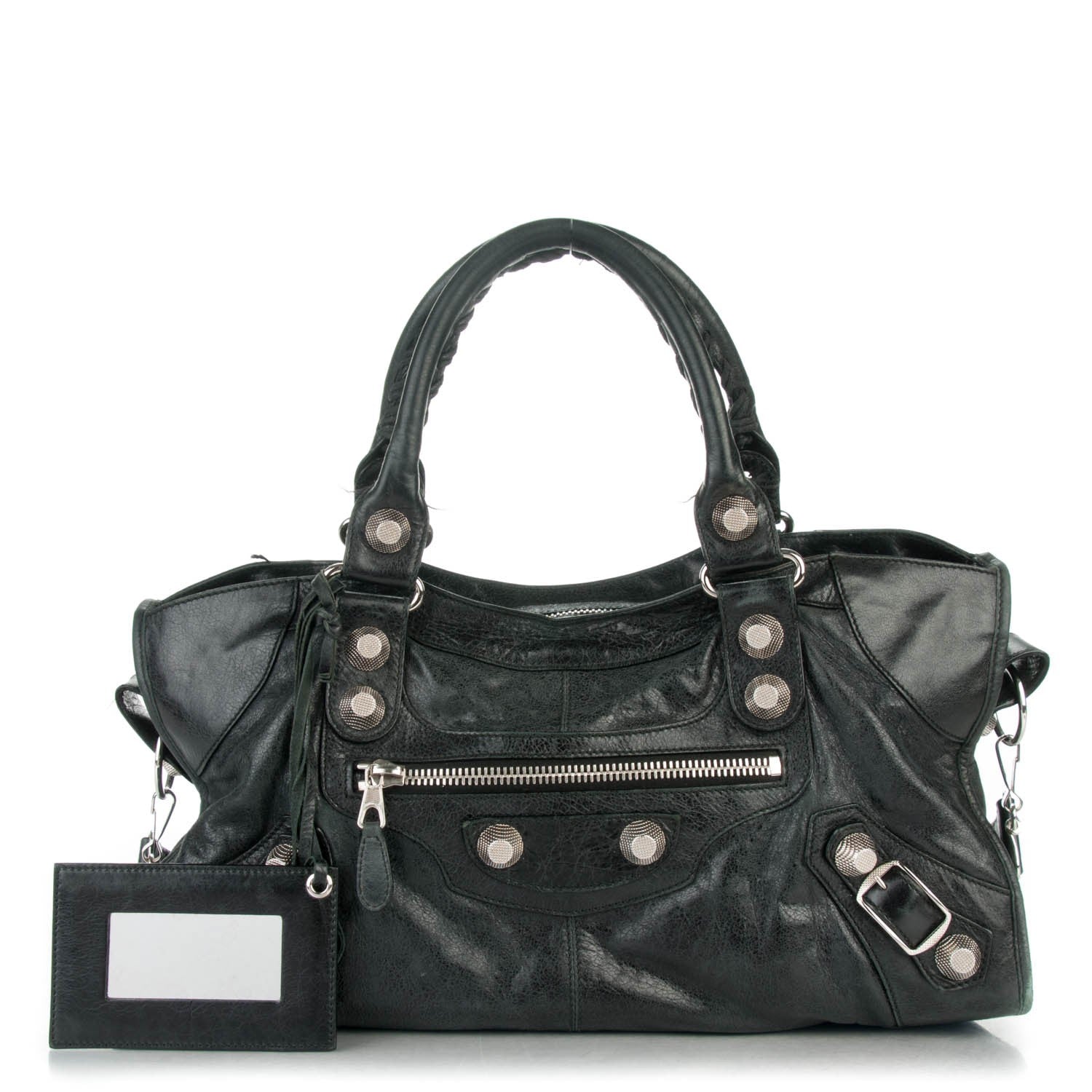 Balenciaga Agneau Giant 21 Silver Hardware Part Time Black 1 of 12