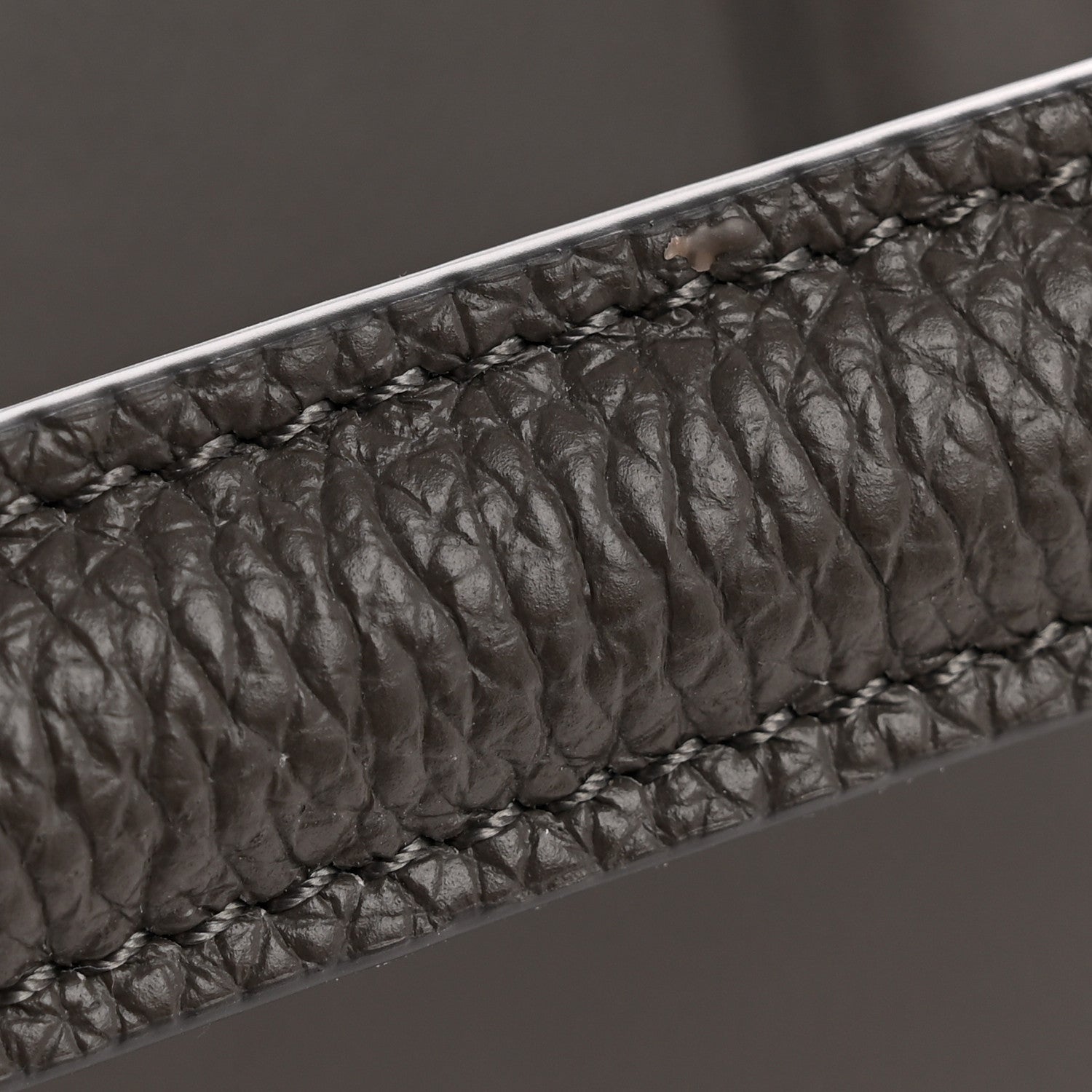 Celine Grained Calfskin Small 16 Top Handle Bag Medium Grey 15 of 16