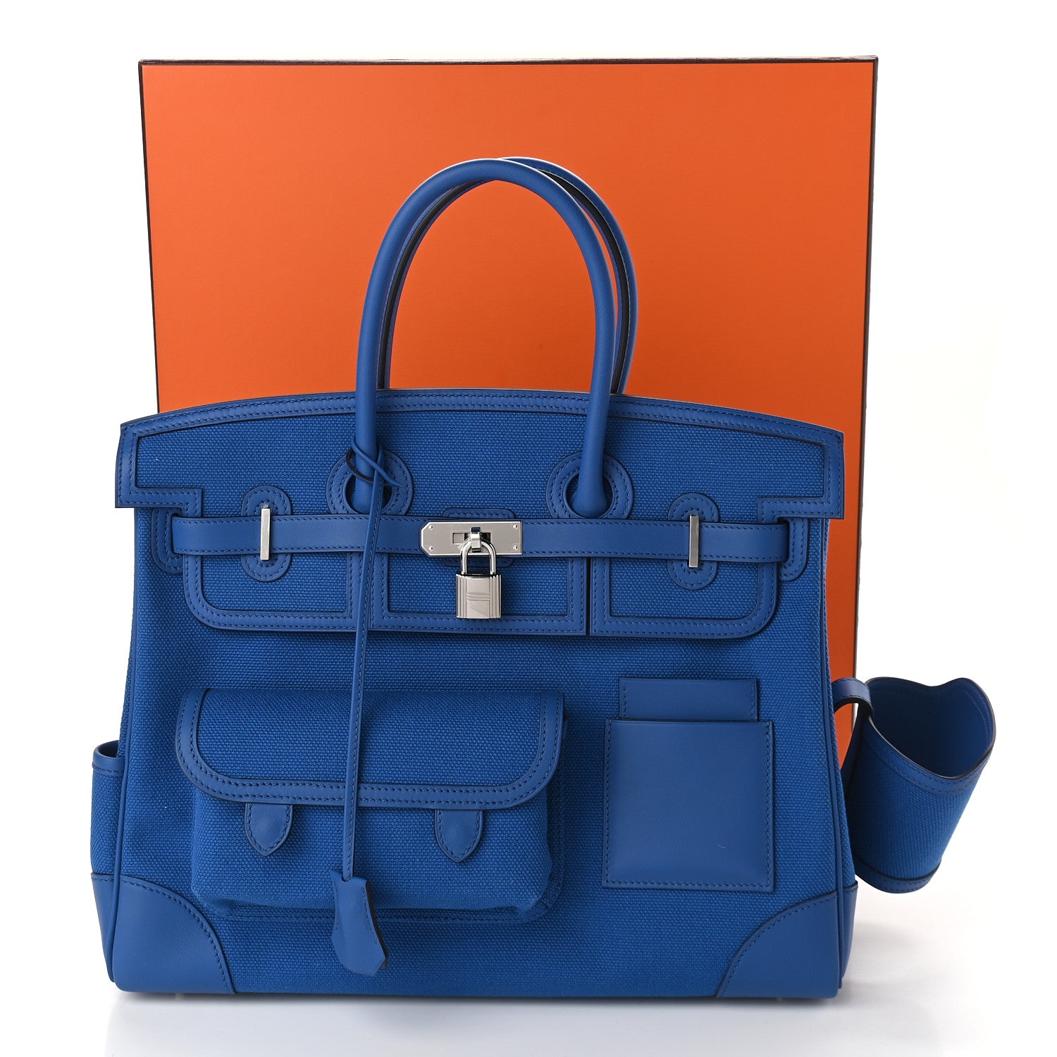 Hermes Toile Goeland Swift Cargo Birkin 35 11 of 11