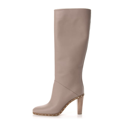 Valentino Garavani Nappa Soul Rockstud Boots 36 Poudre 1 of 13