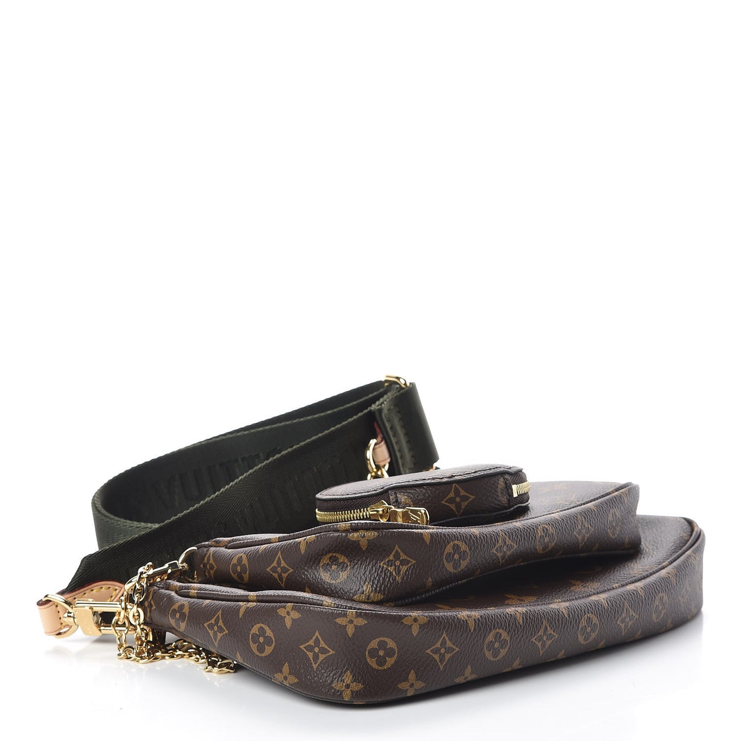 Monogram Multi Pochette Accessories Kaki