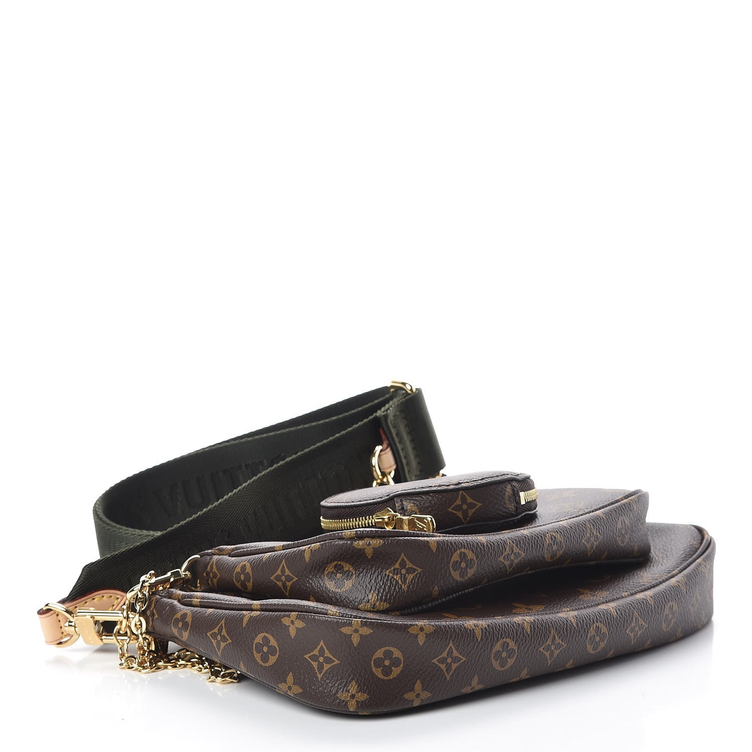 Louis Vuitton Monogram Multi Pochette Accessories Kaki 4 of 14