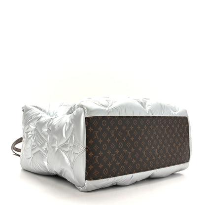Louis Vuitton Econyl Monogram Pillow Giant Onthego GM Silver 4 of 8