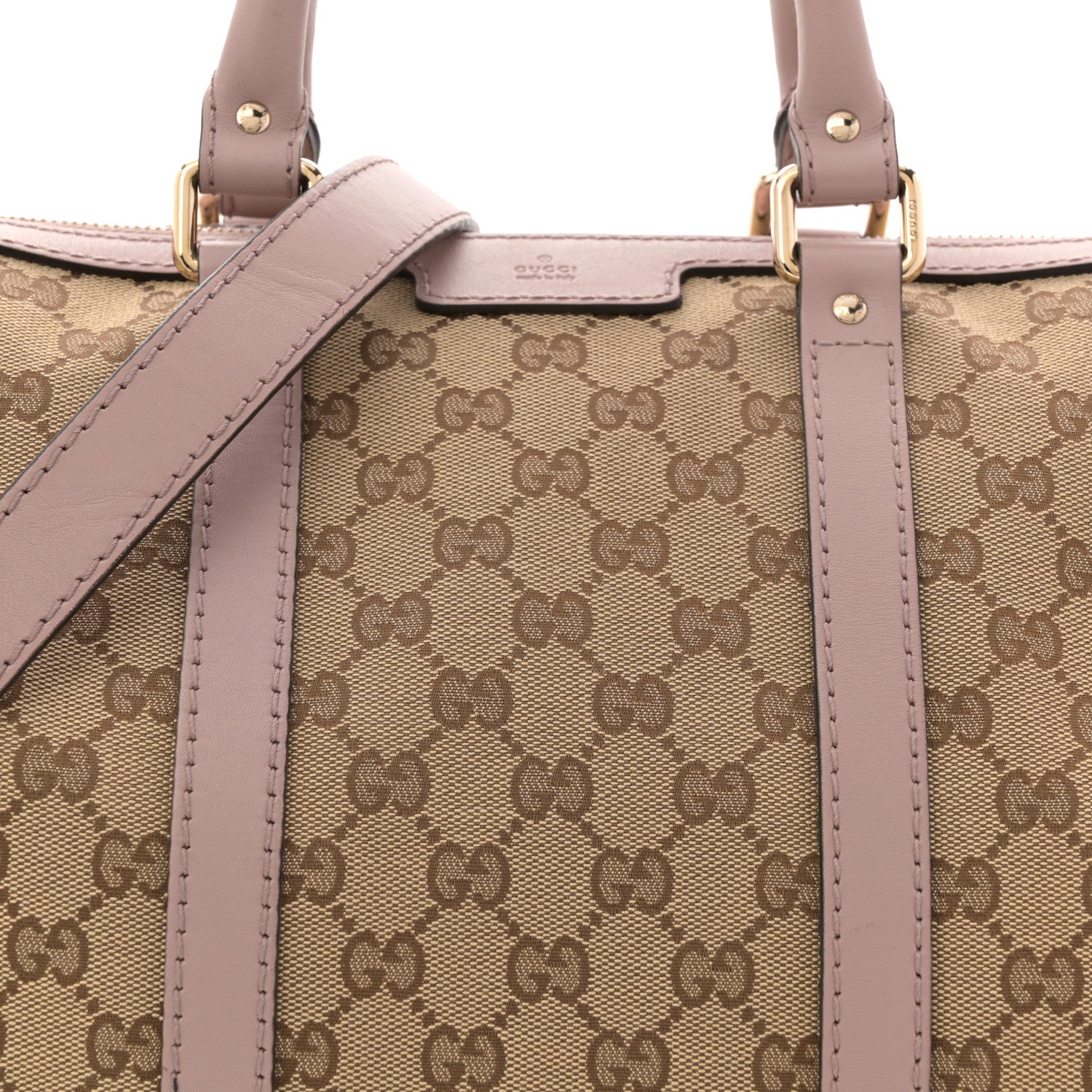 Gucci Monogram Medium Joy Boston Light Pink 8 of 13