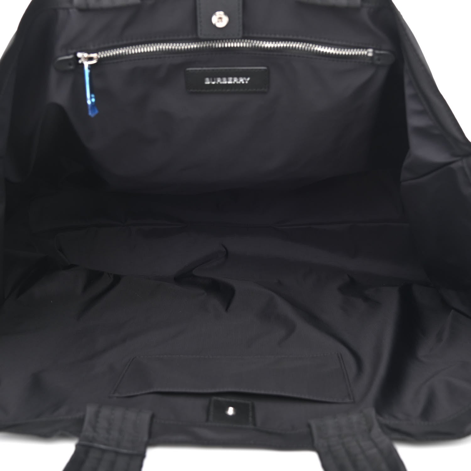 Burberry Nylon Logo Tote Bag Black 5 of 10