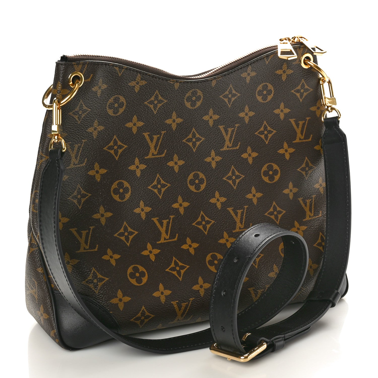 Louis Vuitton Monogram Odeon MM Black 2 of 9