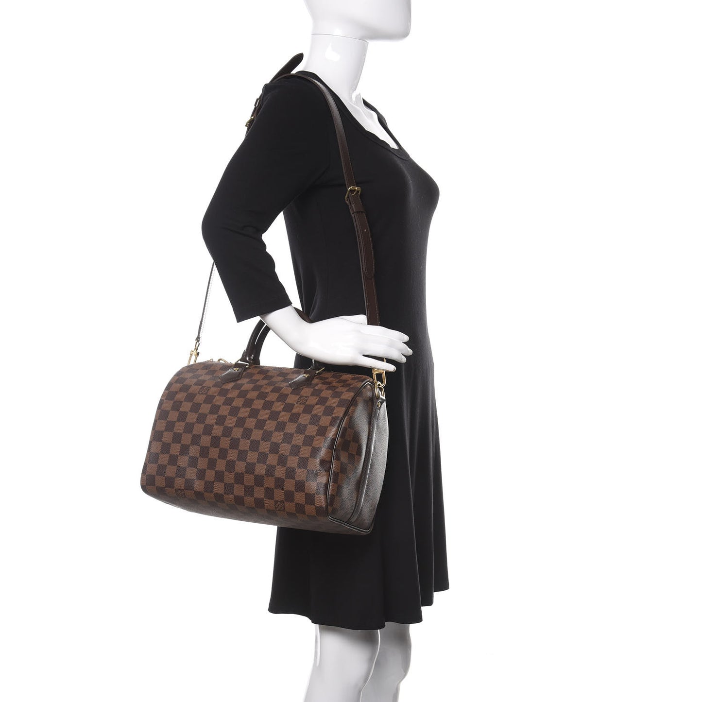 Damier Ebene Speedy Bandouliere 30