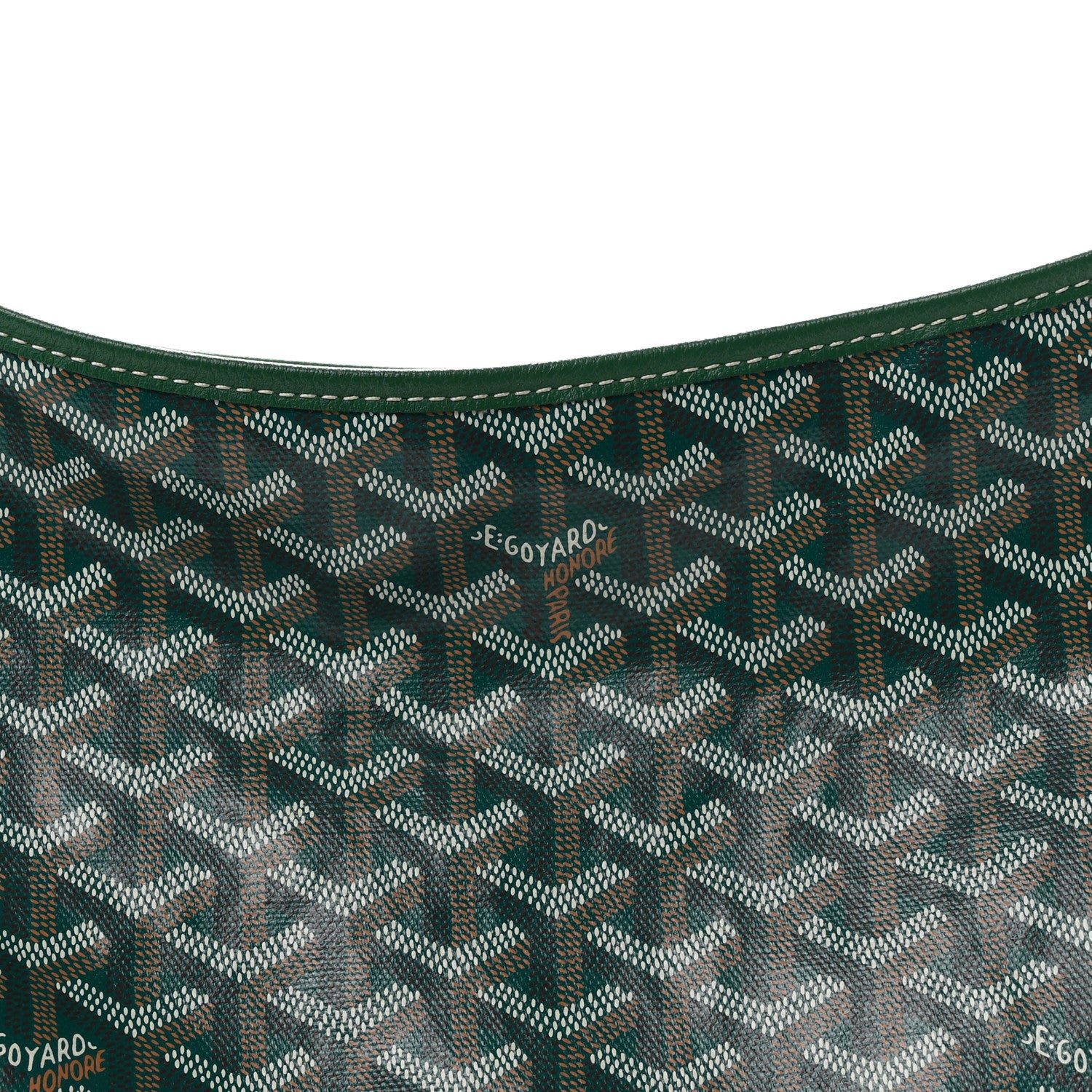 Goyard Goyardine Boheme Hobo Green 9 of 11
