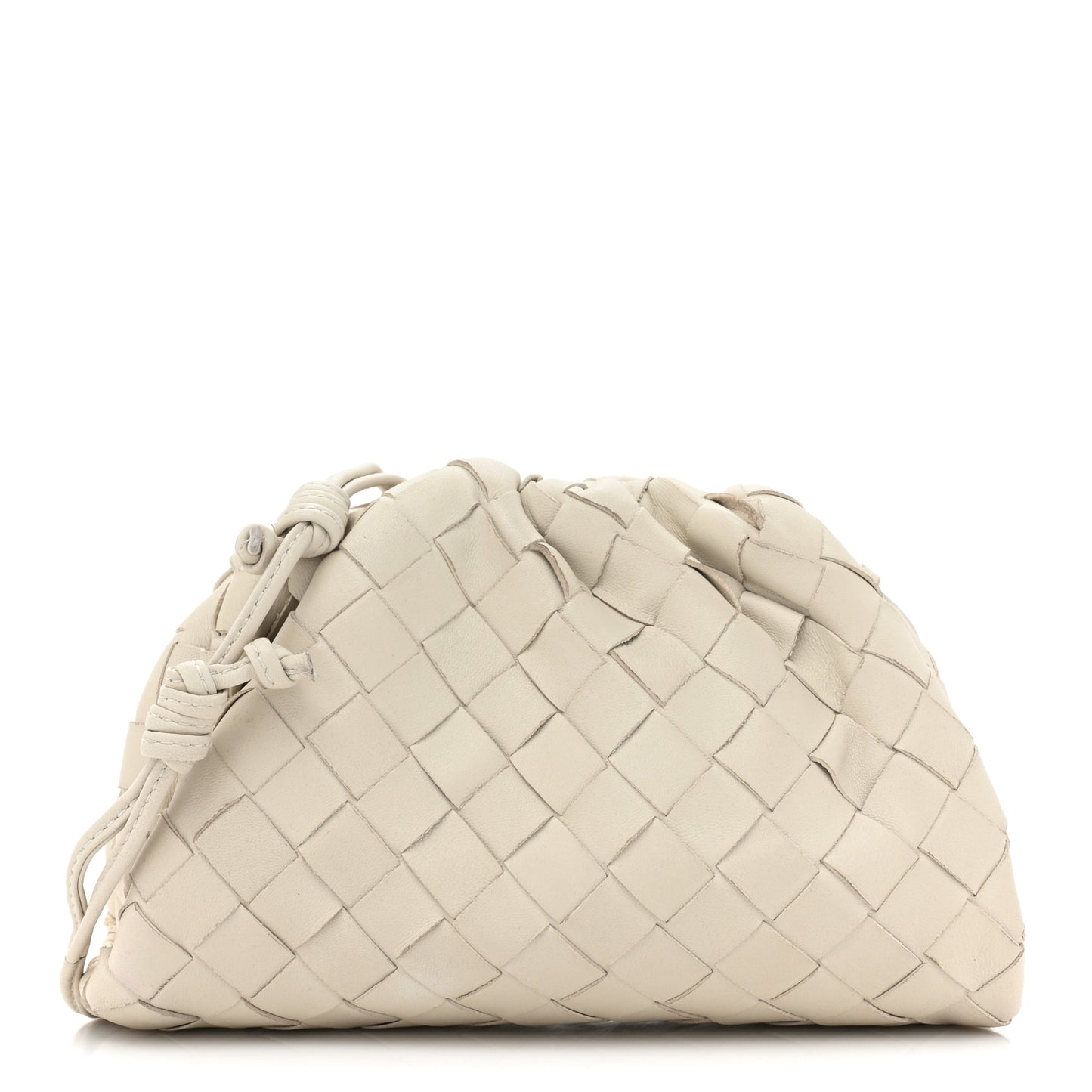 Nappa Intrecciato The Mini Pouch Chalk