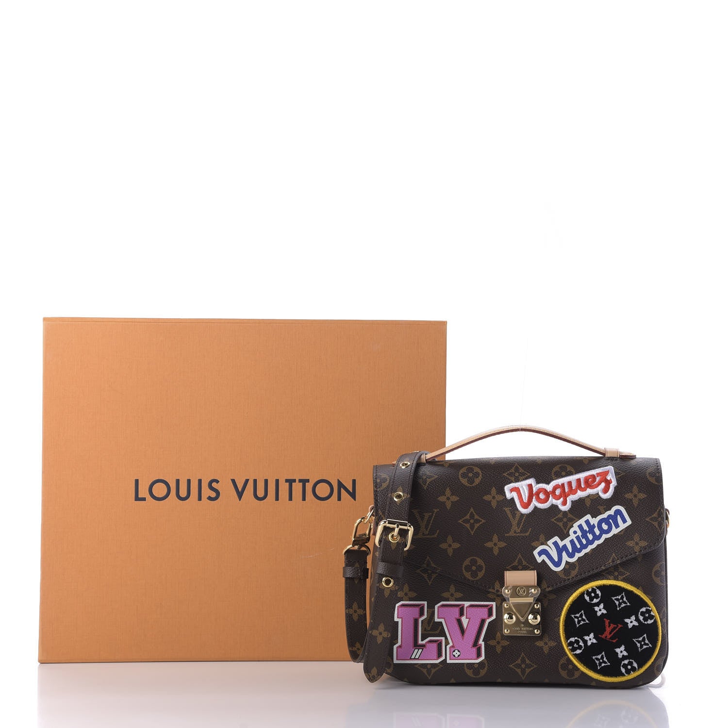 Louis Vuitton Monogram Patches Pochette Metis 9 of 9