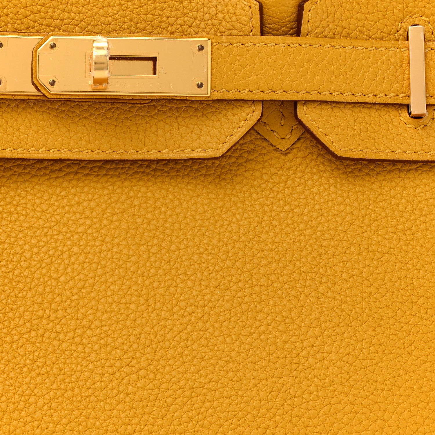 Hermes Togo BIRKIN 30 Jaune Ambre 8 of 11