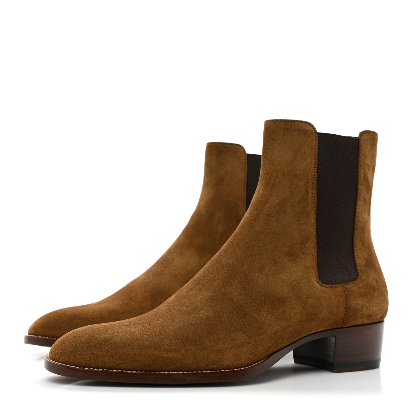 Suede Calfskin Mens Wyatt Chelsea Boots 42 Land