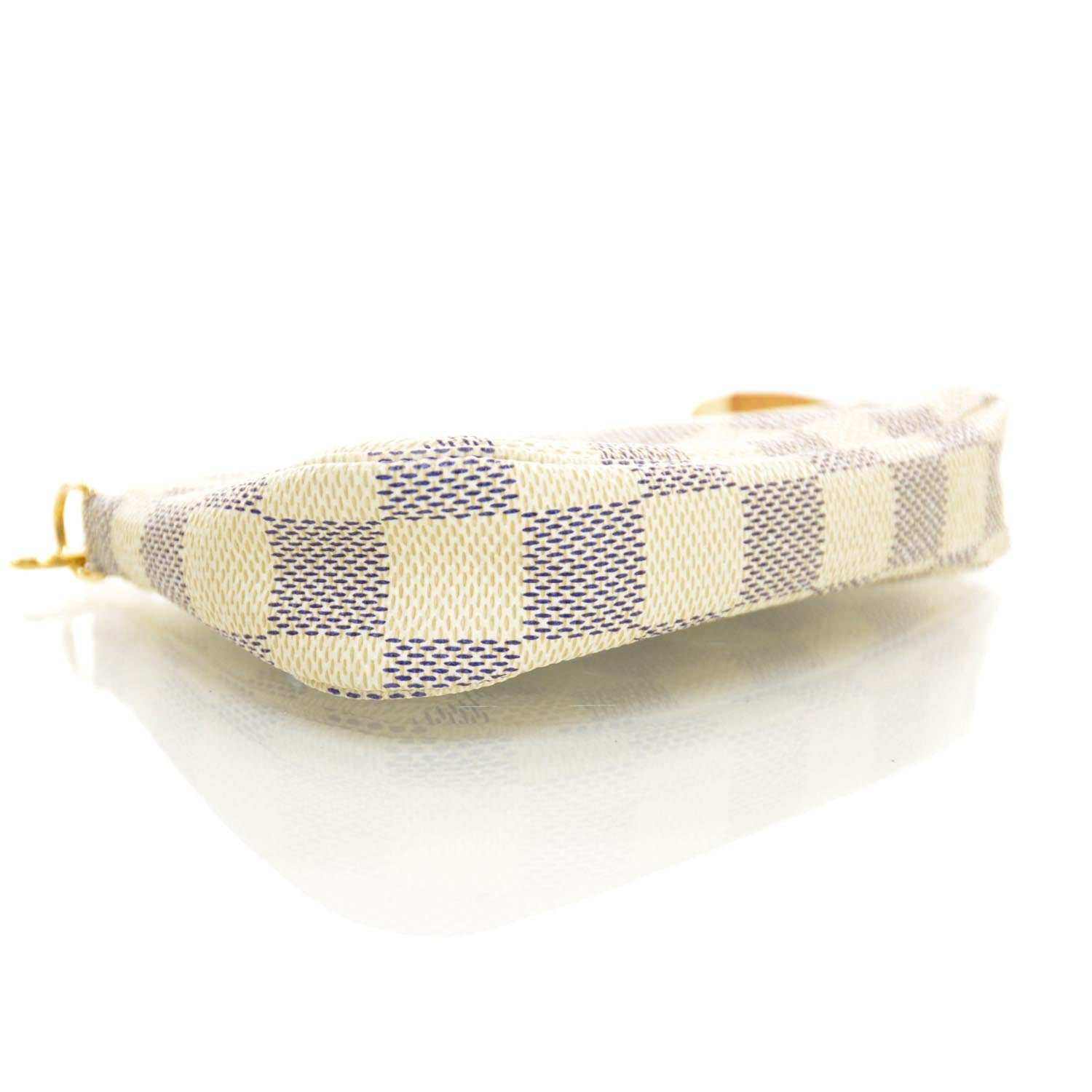 Louis Vuitton Damier Azur Mini Pochette Accessories 4 of 7