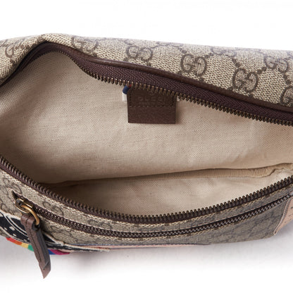 Gucci GG Supreme Monogram Courrier Belt Bag Beige New Acero 4 of 8