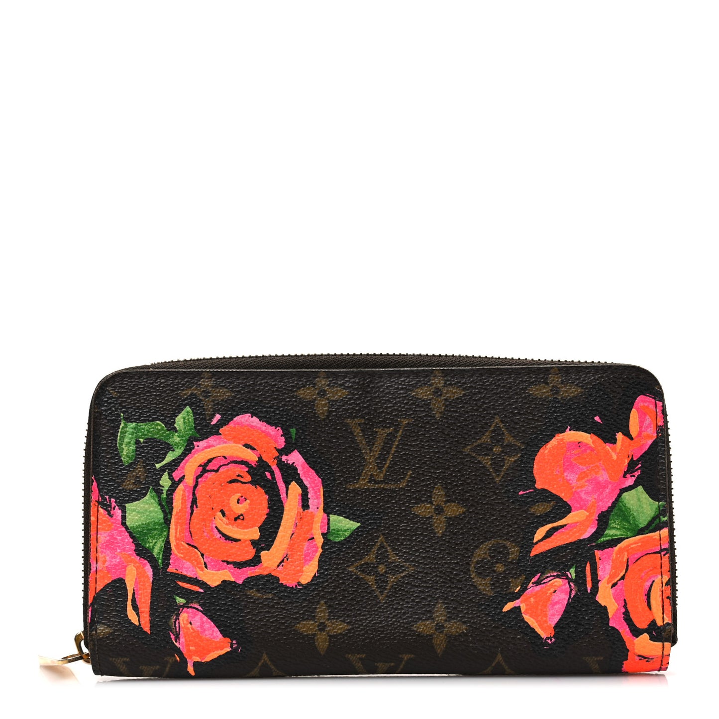 Monogram Roses Zippy Wallet