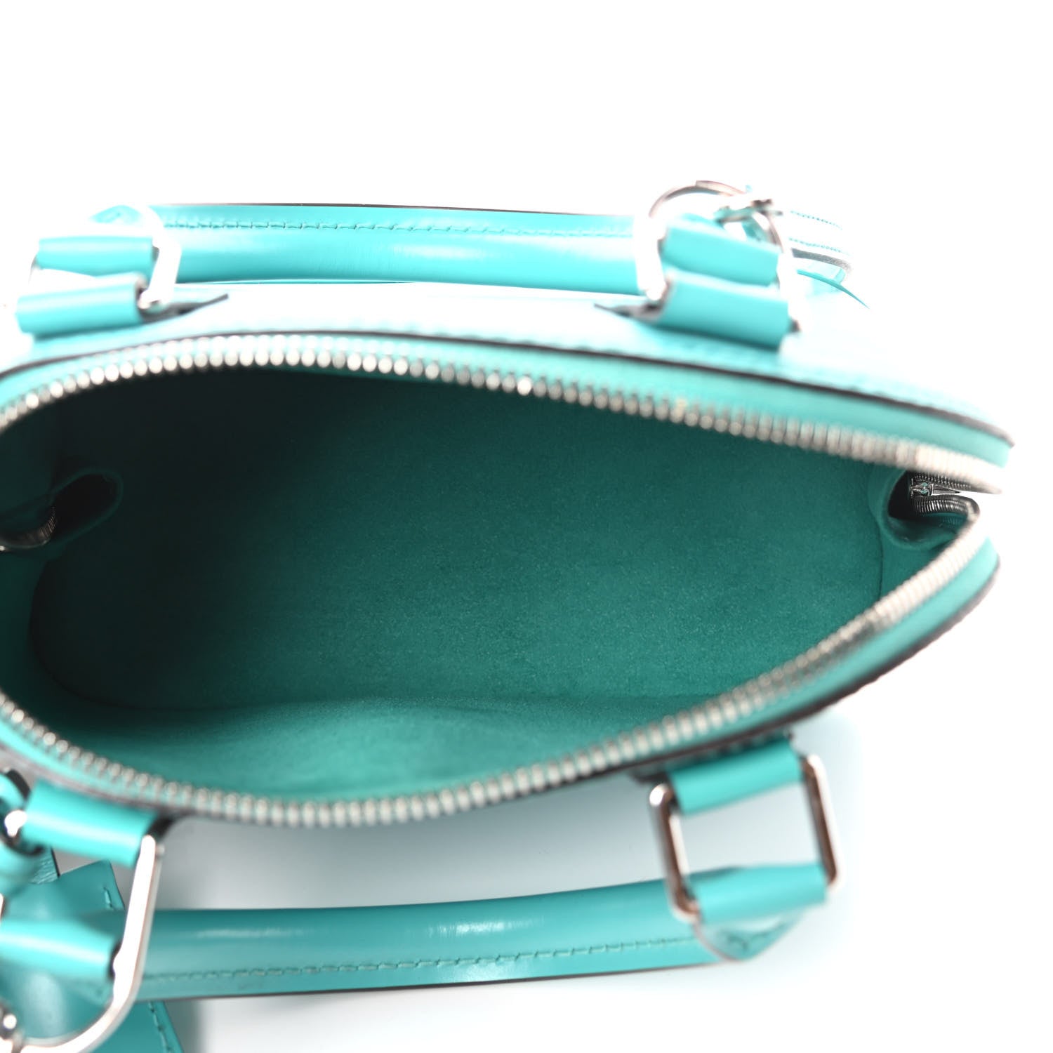 Louis Vuitton Epi Alma BB Turquoise 5 of 9