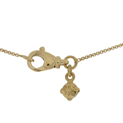 David Yurman 18K Yellow Gold Infinity Pendant Necklace 3 of 4