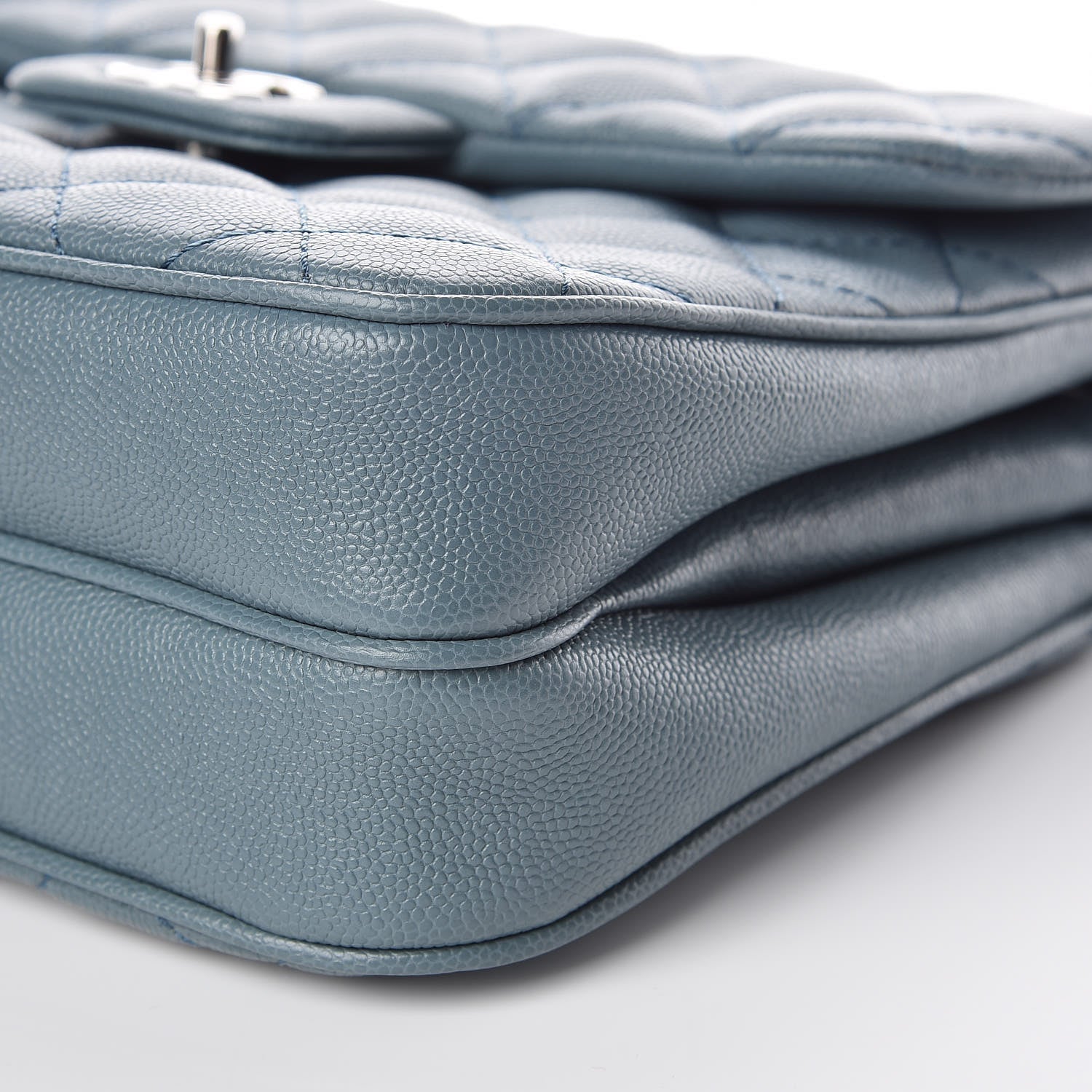 Chanel Caviar Quilted Medium Urban Companion Flap Blue 6 of 10