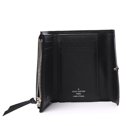 Louis Vuitton Epi Victorine Wallet Black 4 of 9