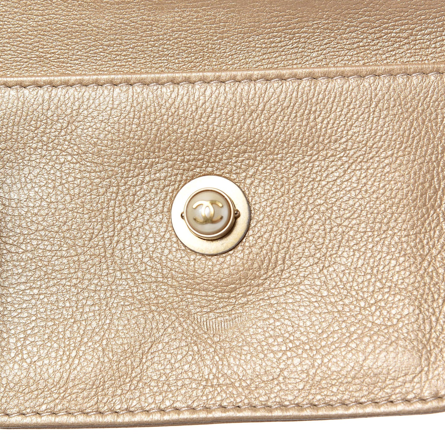 Lambskin Quilted Small Camellia Flower Flap Black