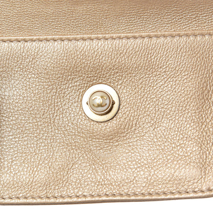 Chanel Lambskin Quilted Small Camellia Flower Flap Black 12 of 18