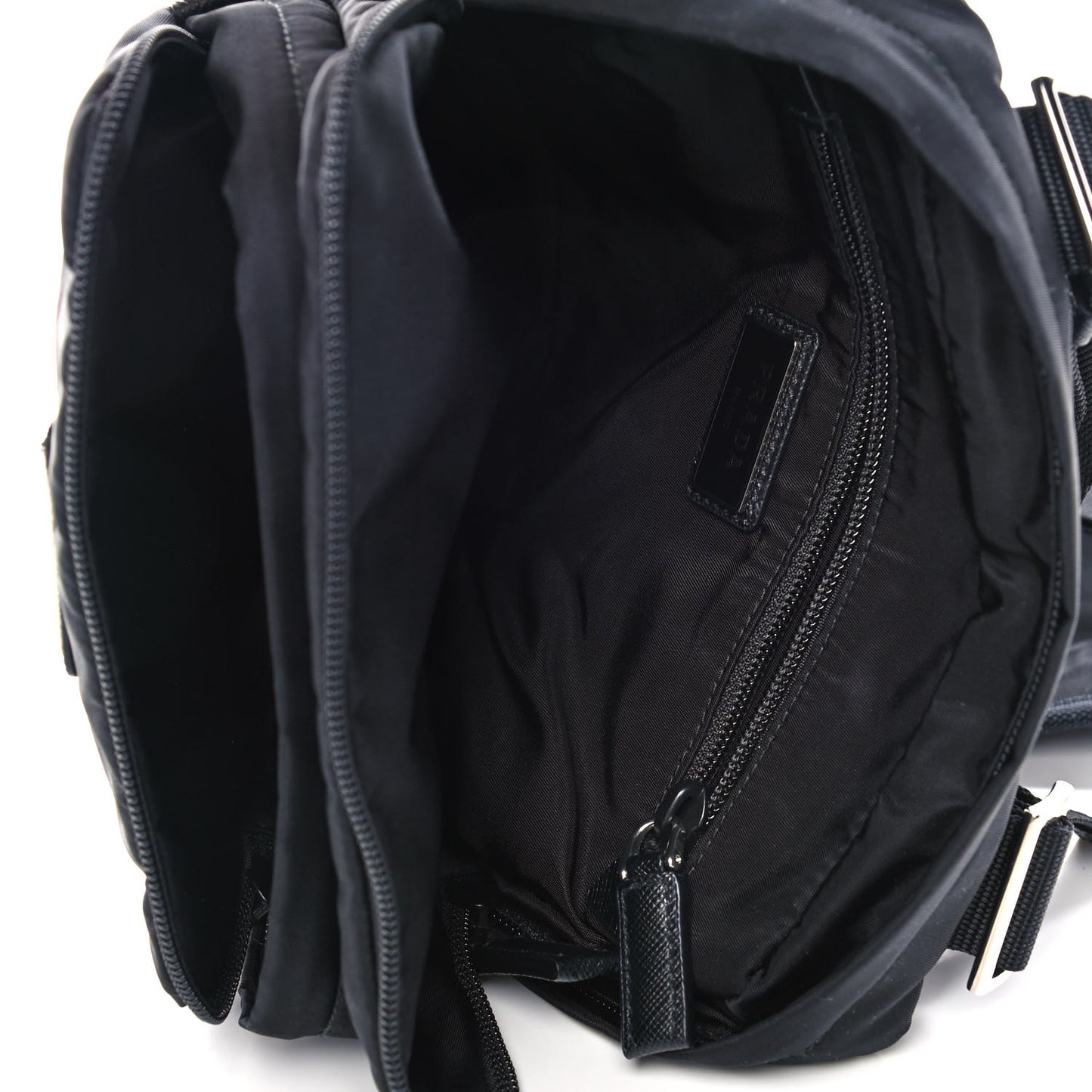 Tessuto Nylon Montagna Harness Bag Black
