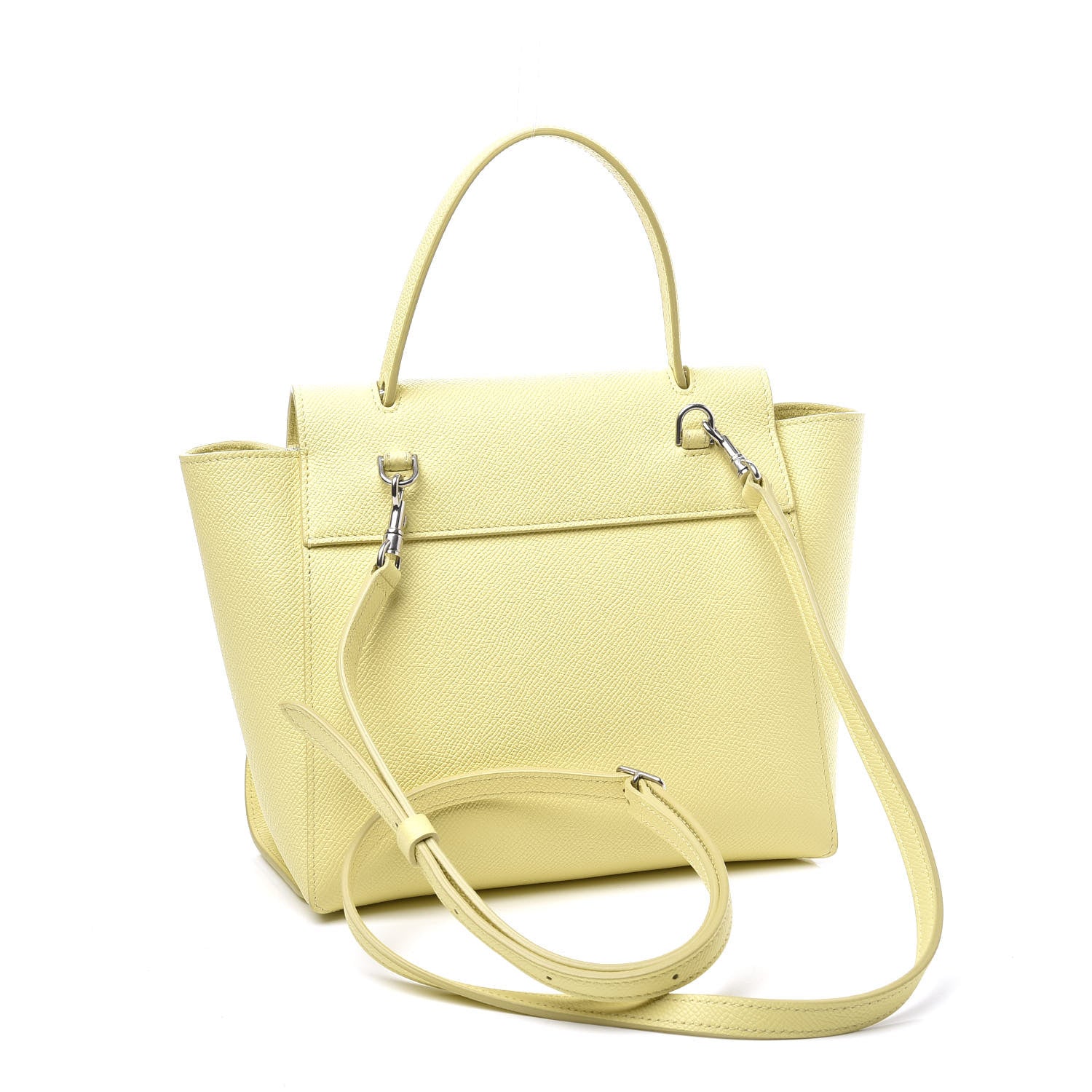 Celine Grained Calfskin Nano Belt Bag Citrus 2 of 9