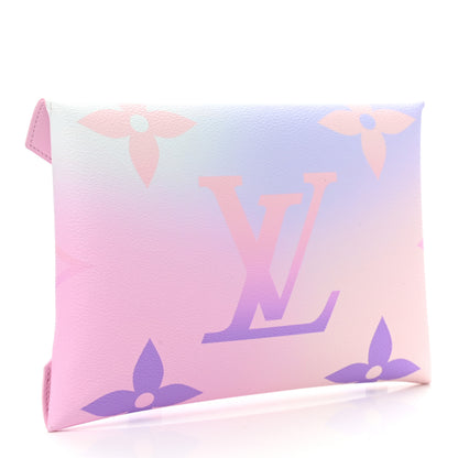 Louis Vuitton Monogram Giant Spring In The City Kirigami Pochette Set Sunrise Pastel Midnight Fuchsia Sunset Kaki 4 of 10